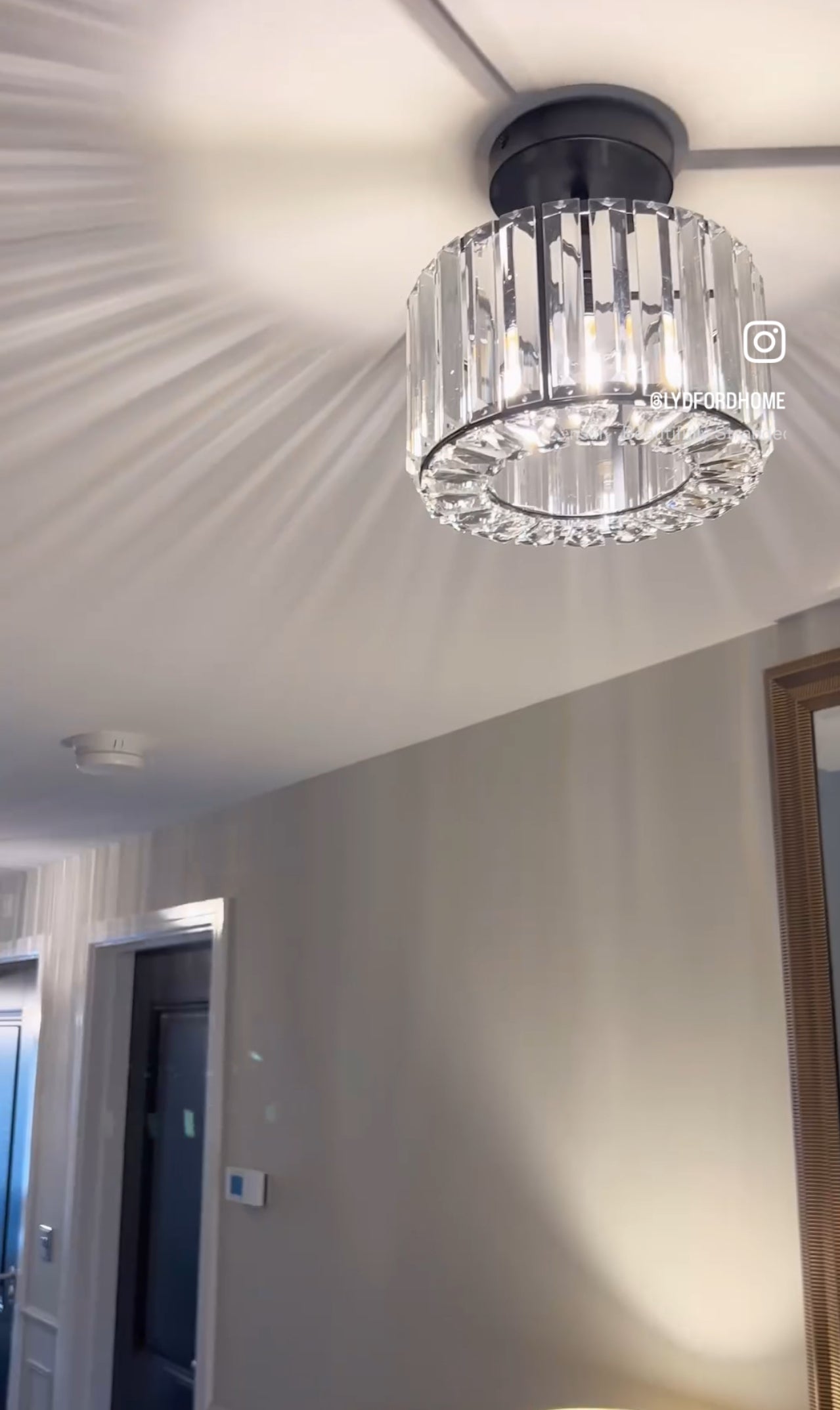 Danielle Crystal Ceiling Lamp