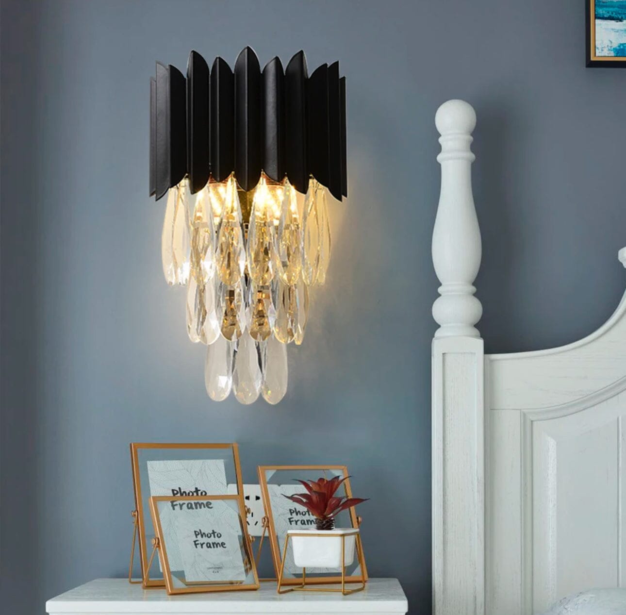 Serena Crystal Wall Lamps