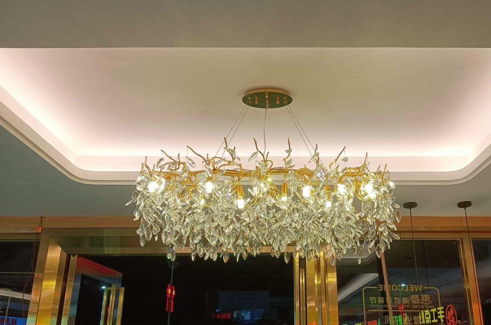 NYRA Water Drop Customisable Chandelier