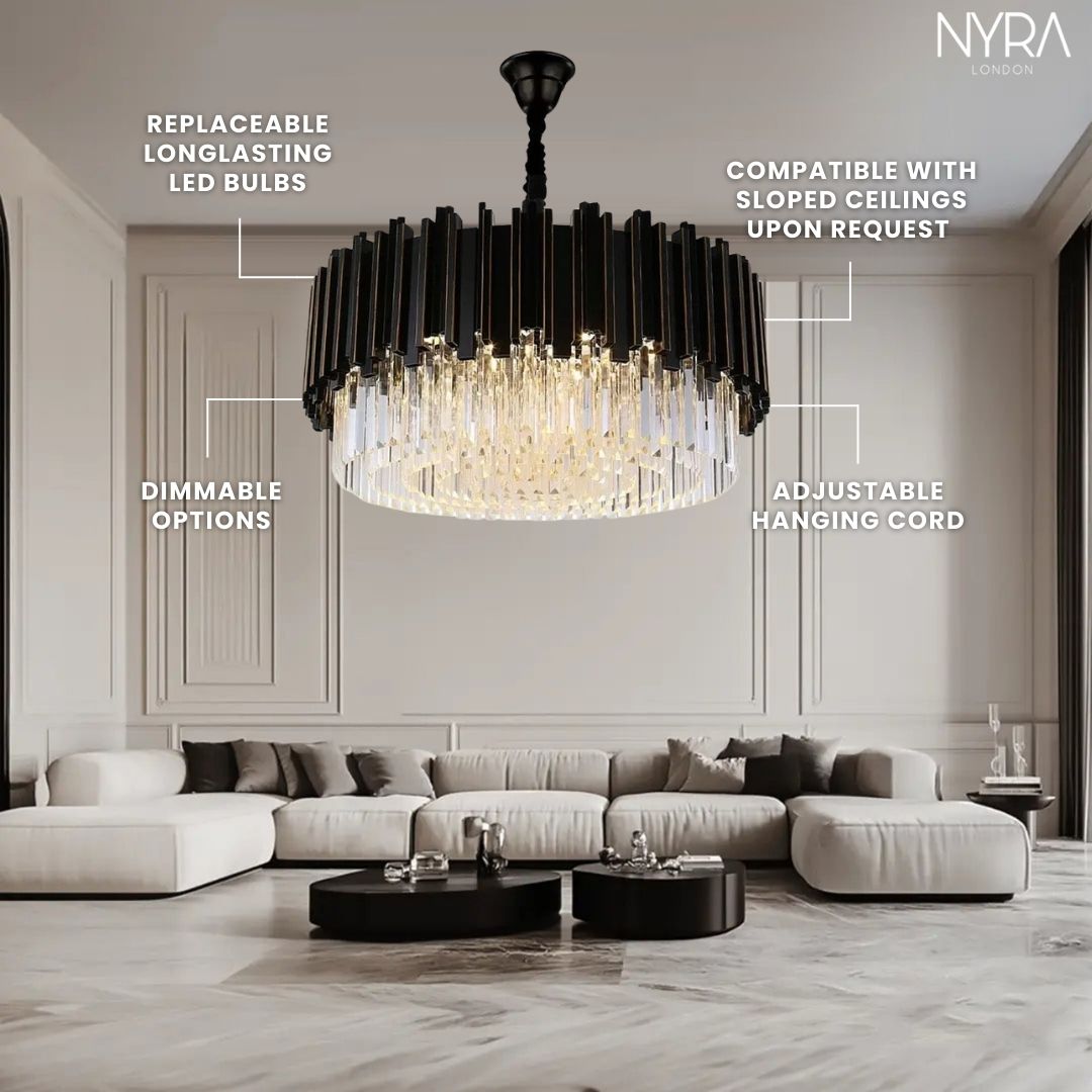 Sylvia Matte Chandelier