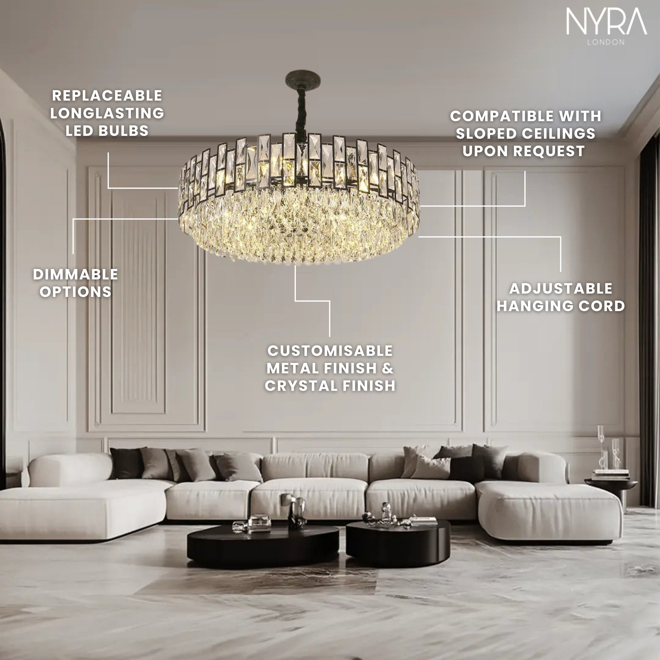 Sterling Chandelier Collection