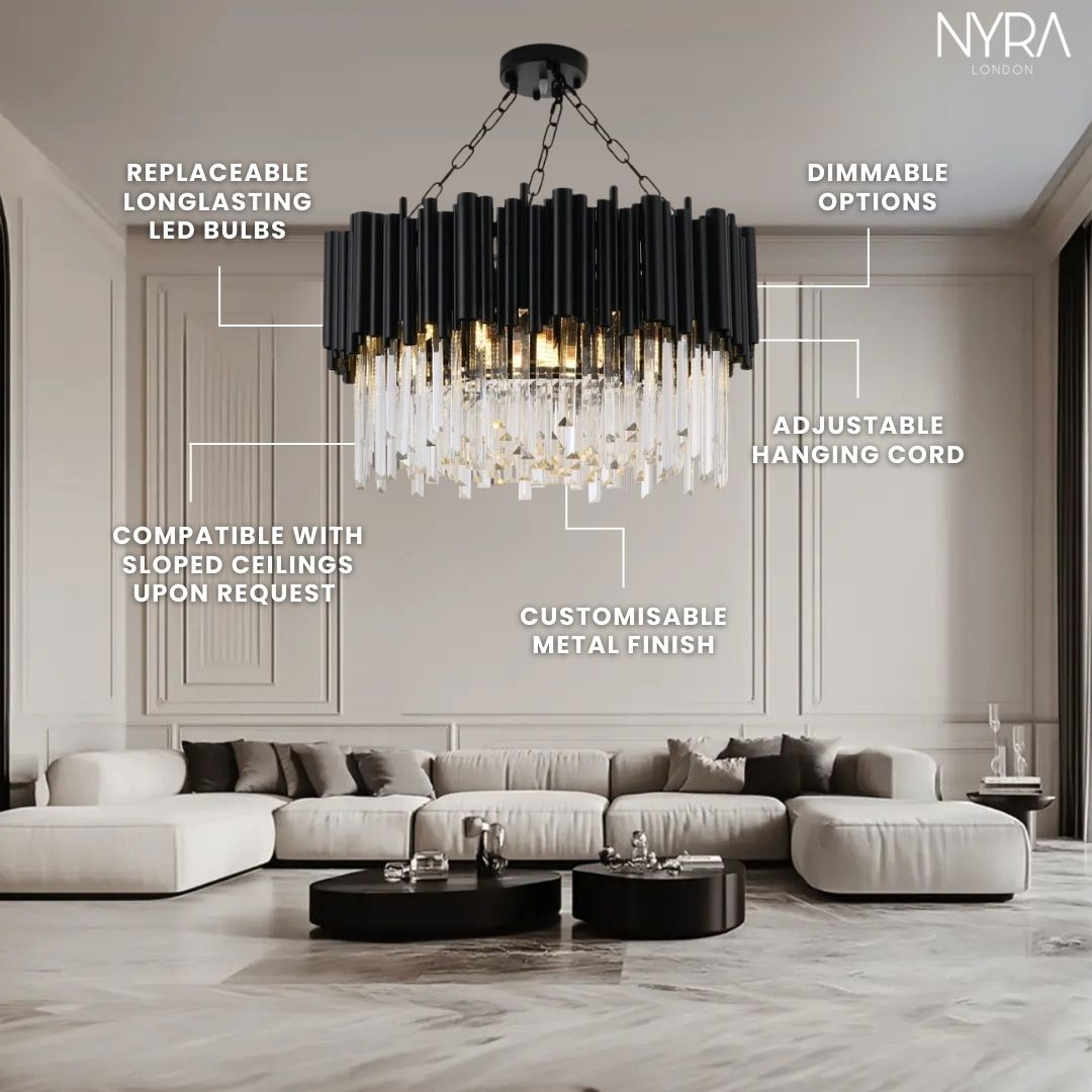 Maximus Crystal Chandelier Collection