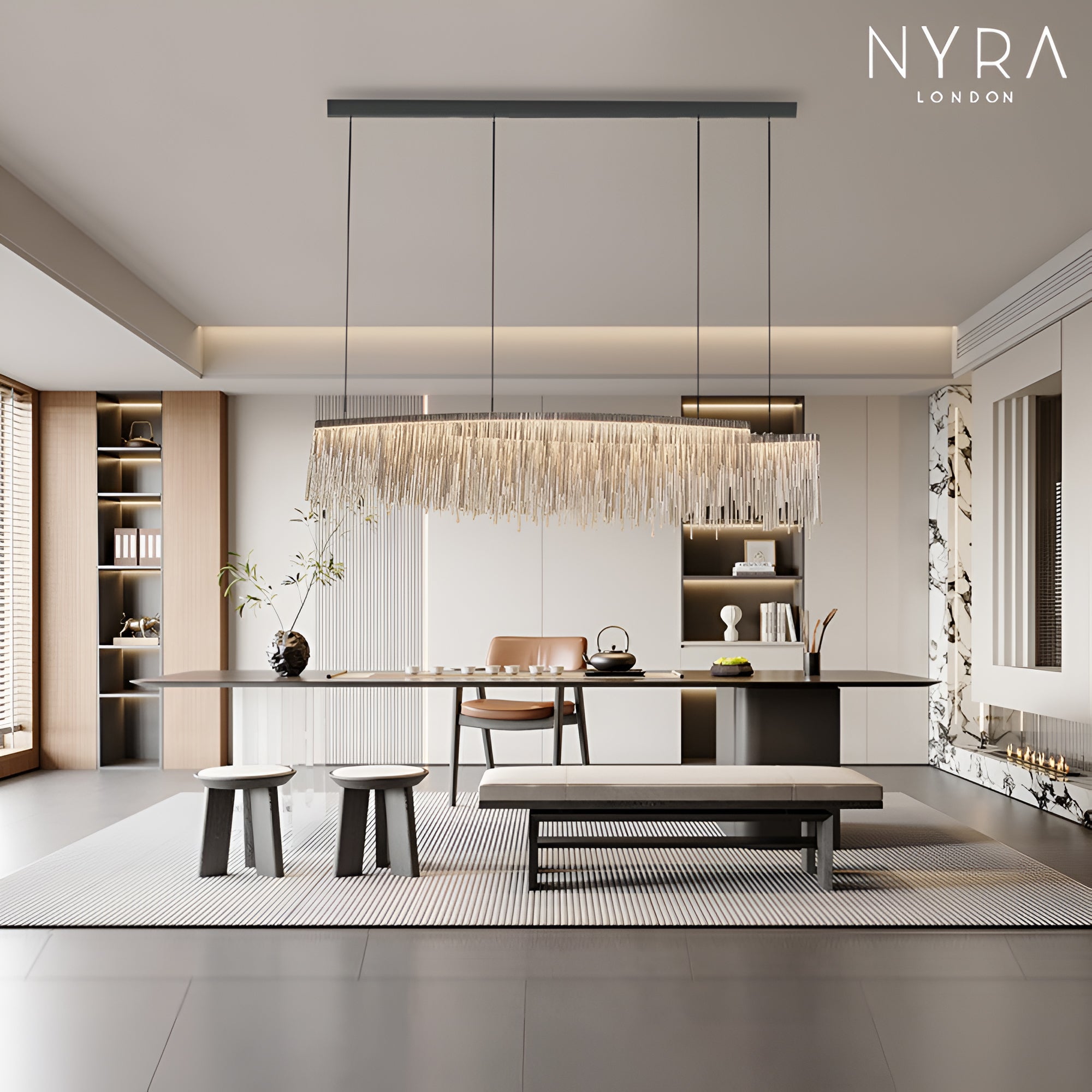 NYRA Tassel Chandelier