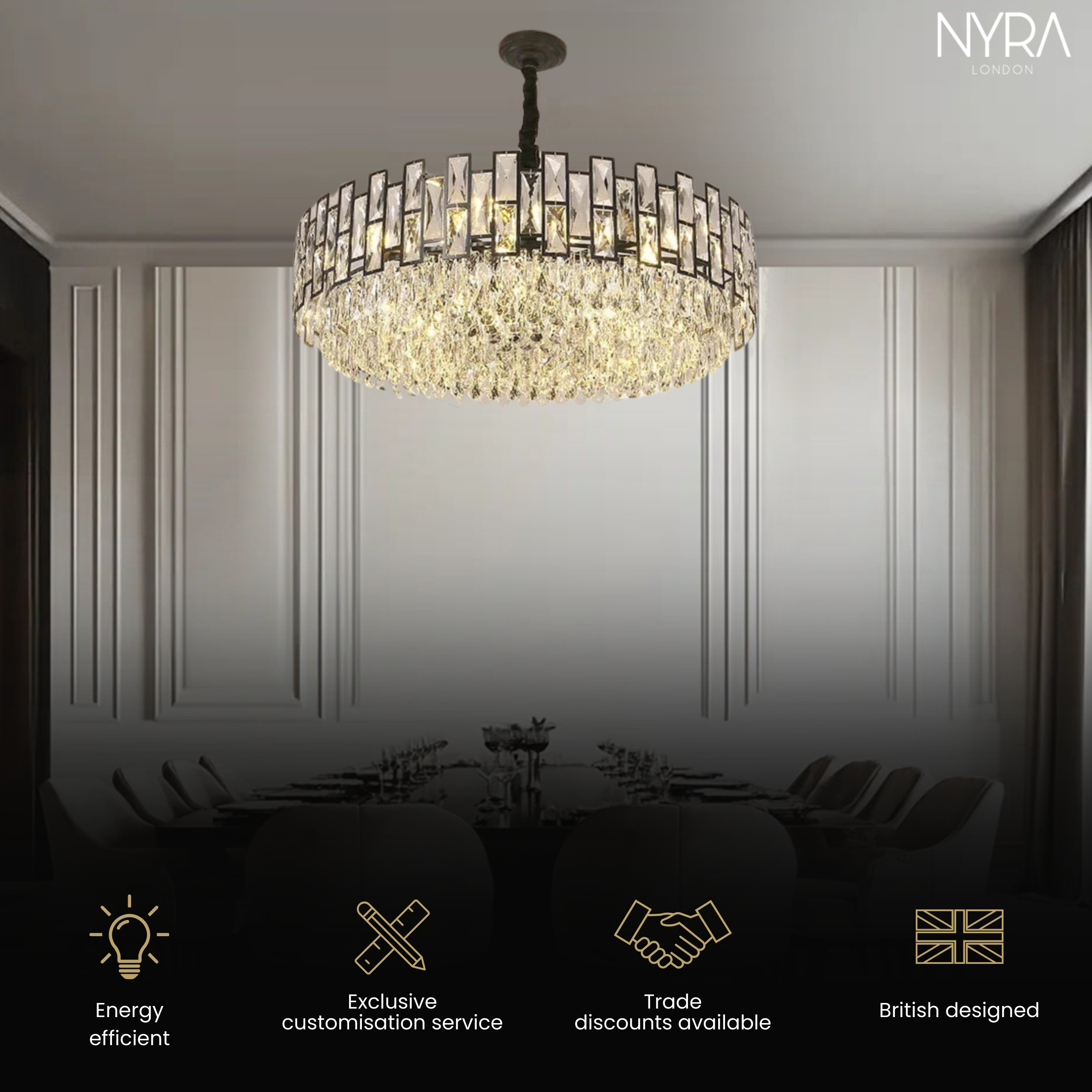 Sterling Chandelier Collection