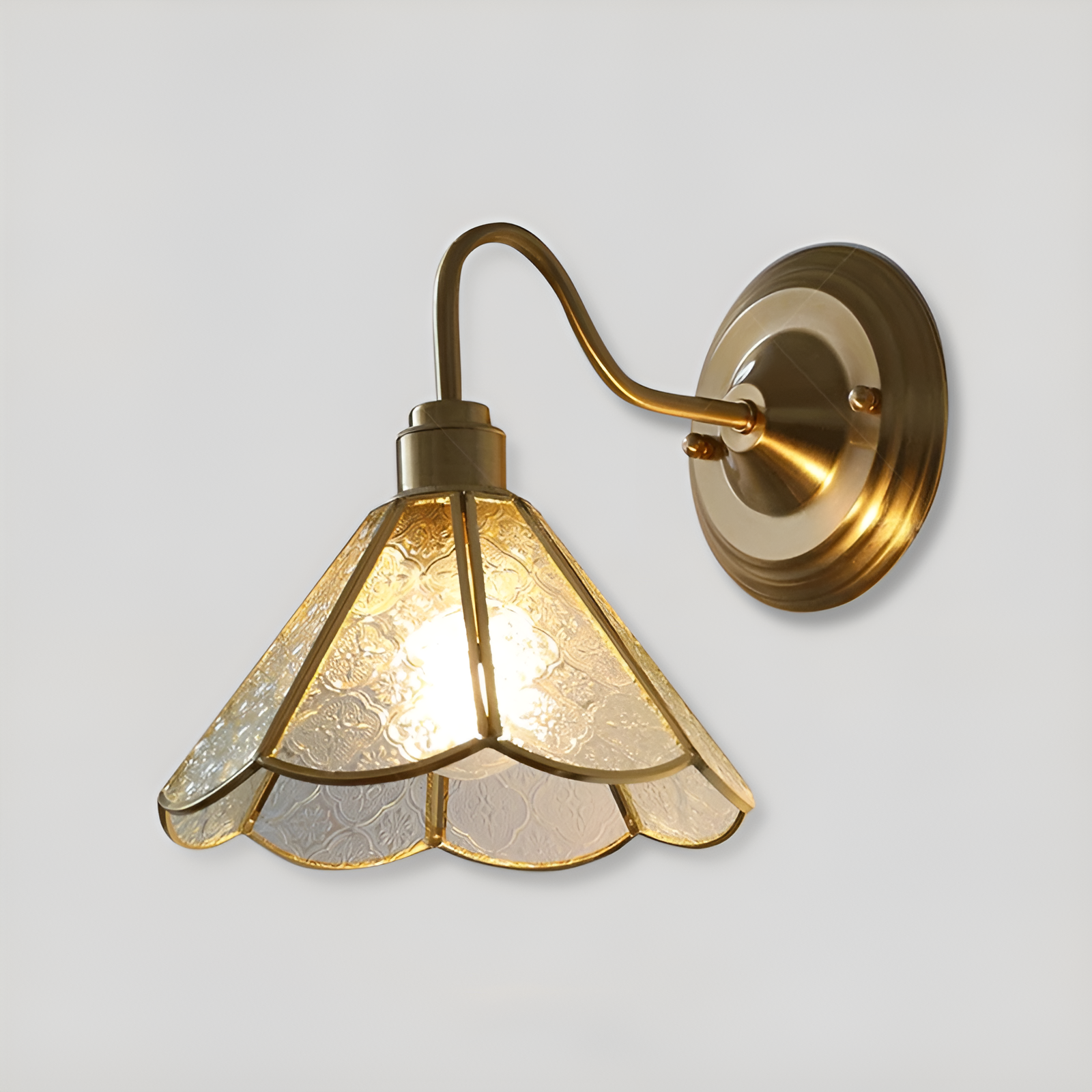 Nordic Brass Wall Sconce