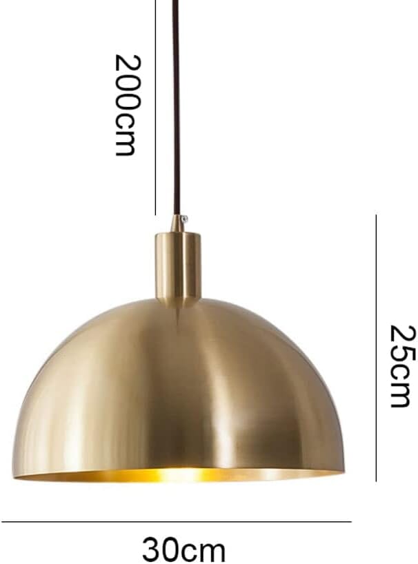 NYRA Brass Pendant Light