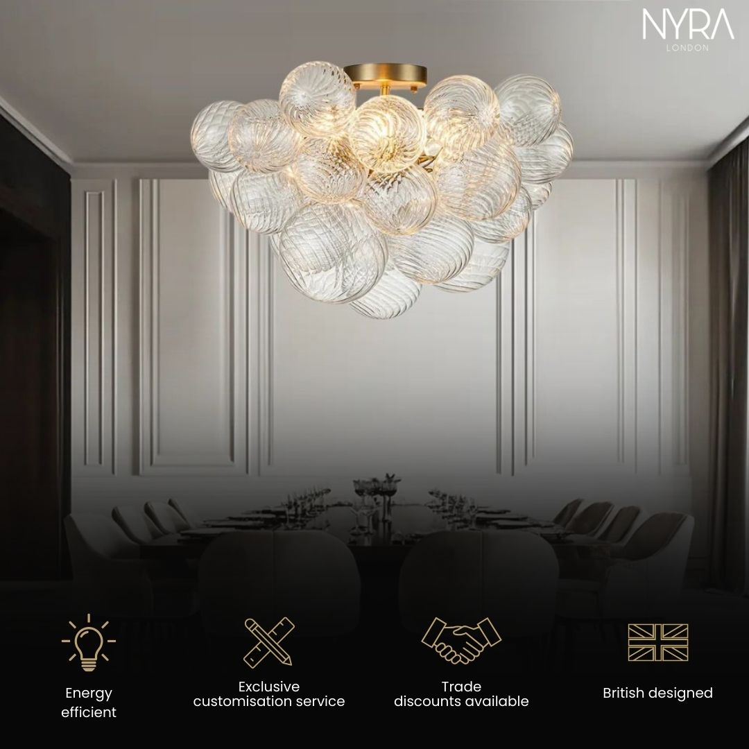 NYRA Bubble Chandelier