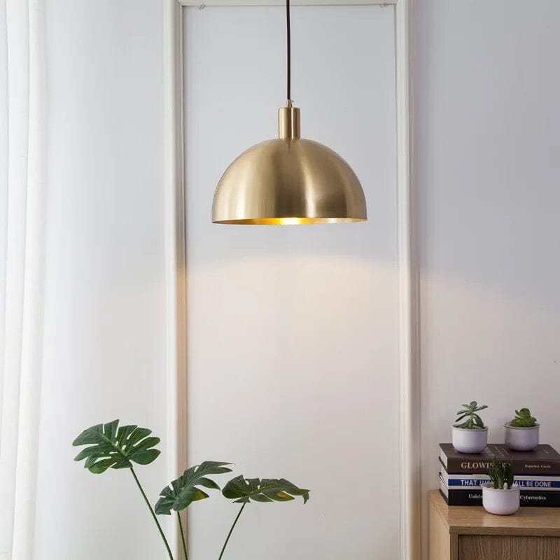 NYRA Brass Pendant Light