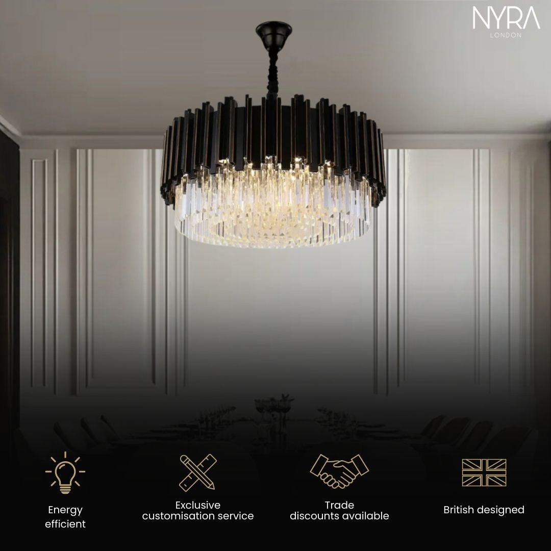 Sylvia Matte Chandelier