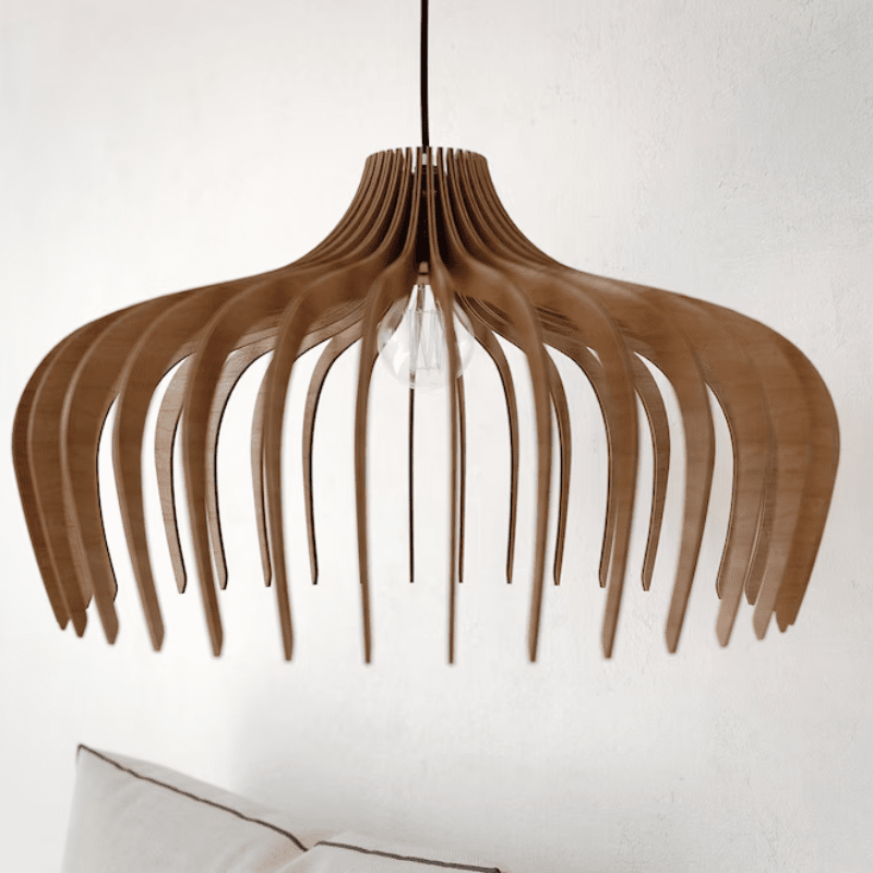 Hayden Wooden Chandelier