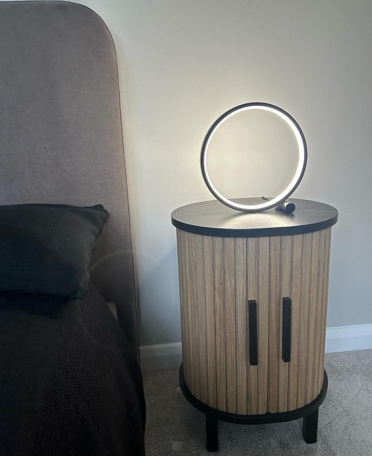 NYRA Circle LED Touch sensitive Lamp