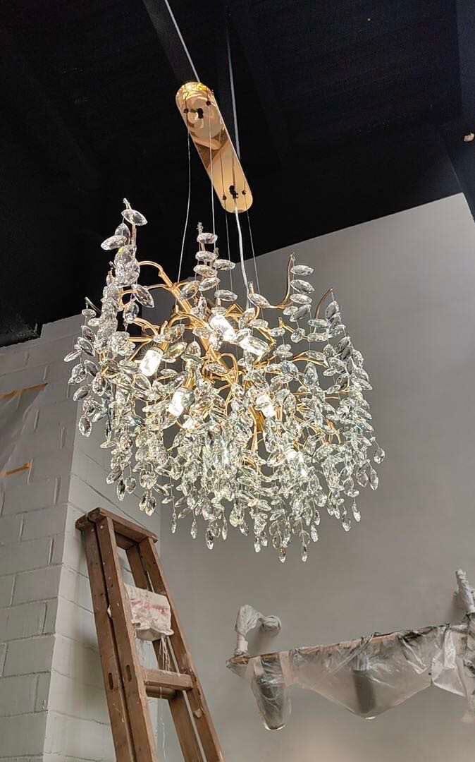 NYRA Water Drop Customisable Chandelier