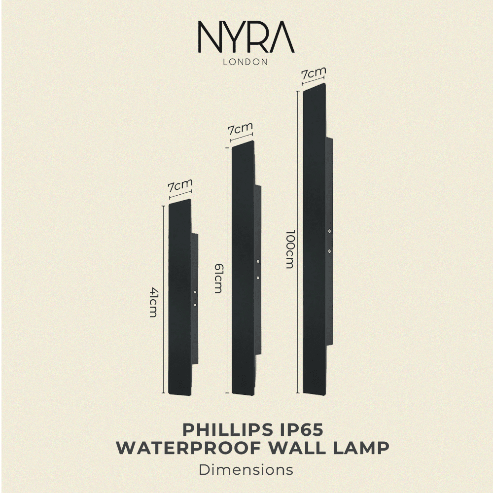 Phillips IP65 Waterproof Wall Lamp