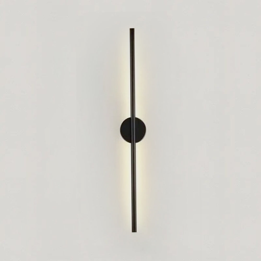 NYRA Black Tube Wall Lamp