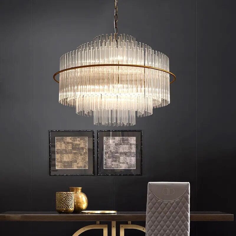 NYRA Luna Crystal Droplet Chandelier Collection – NYRALONDON