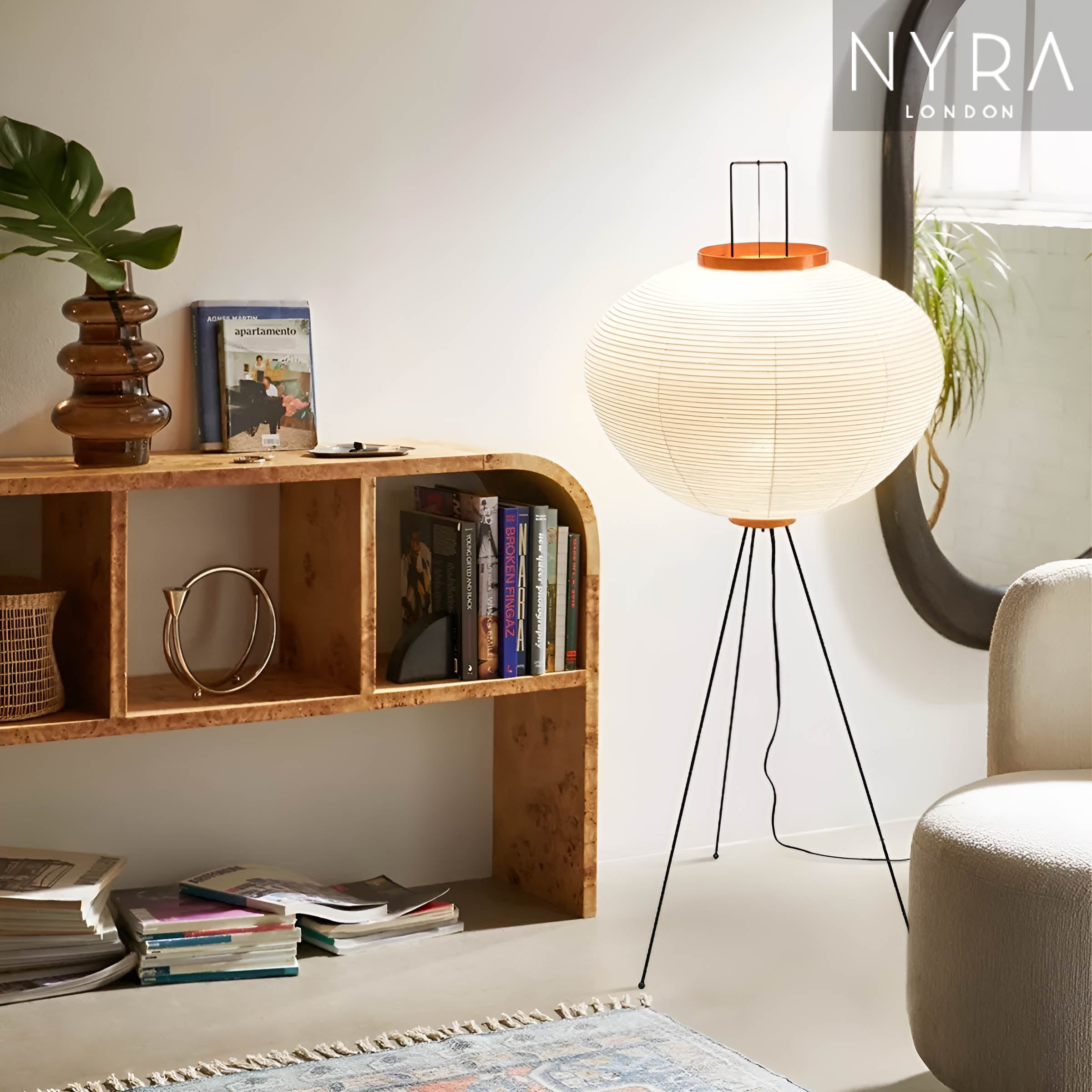 Luna Tripod Floor Lamp