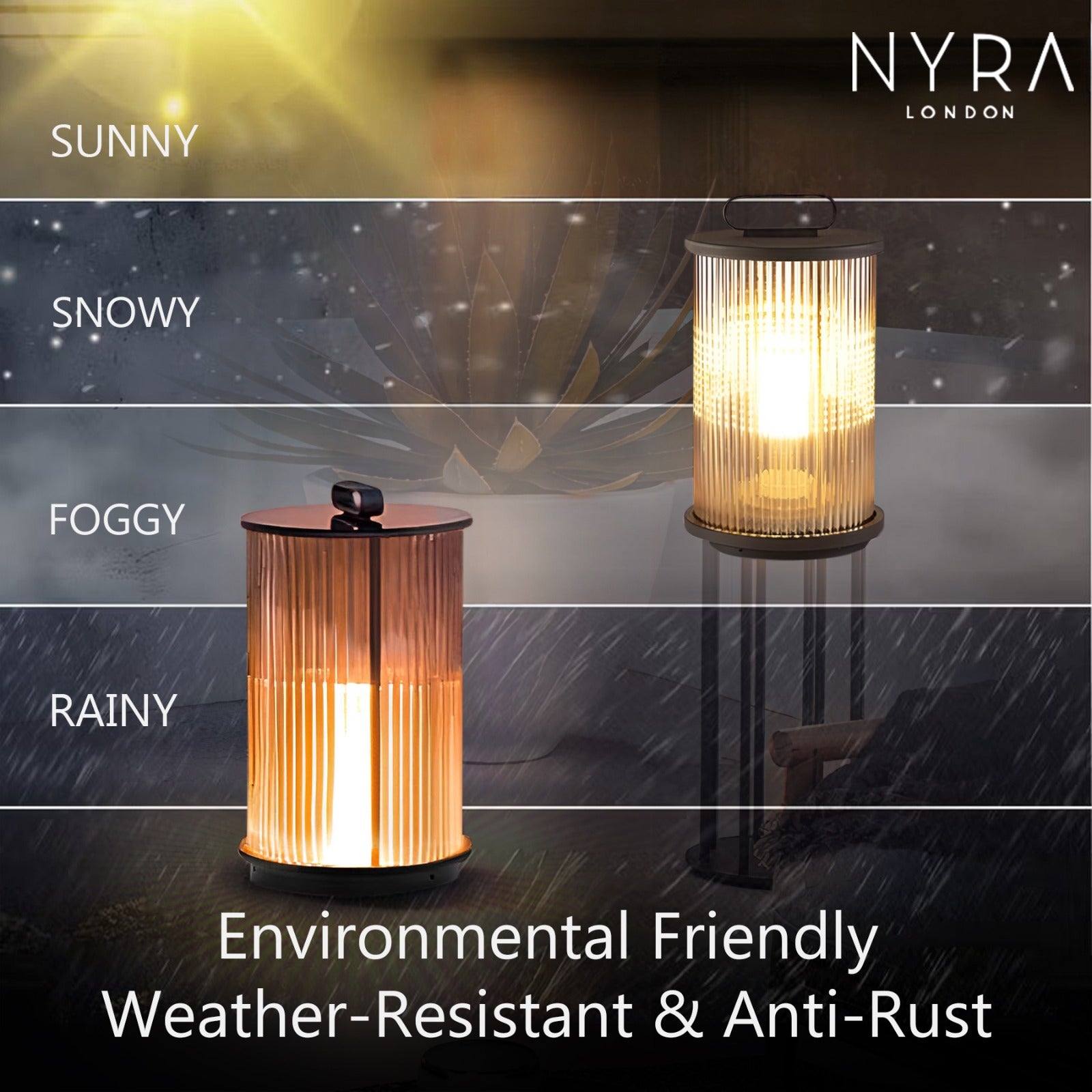 Elvy Villa Waterproof Garden Lamp