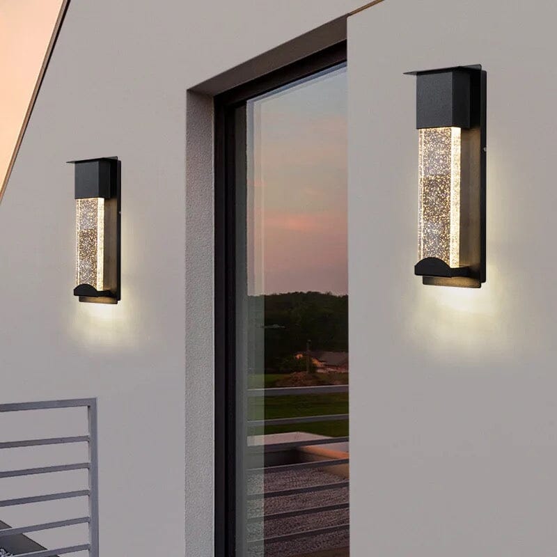 Lava waterproof wall light