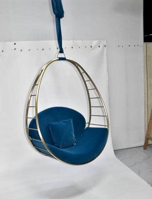 Luxury Fabric Swinging Chair