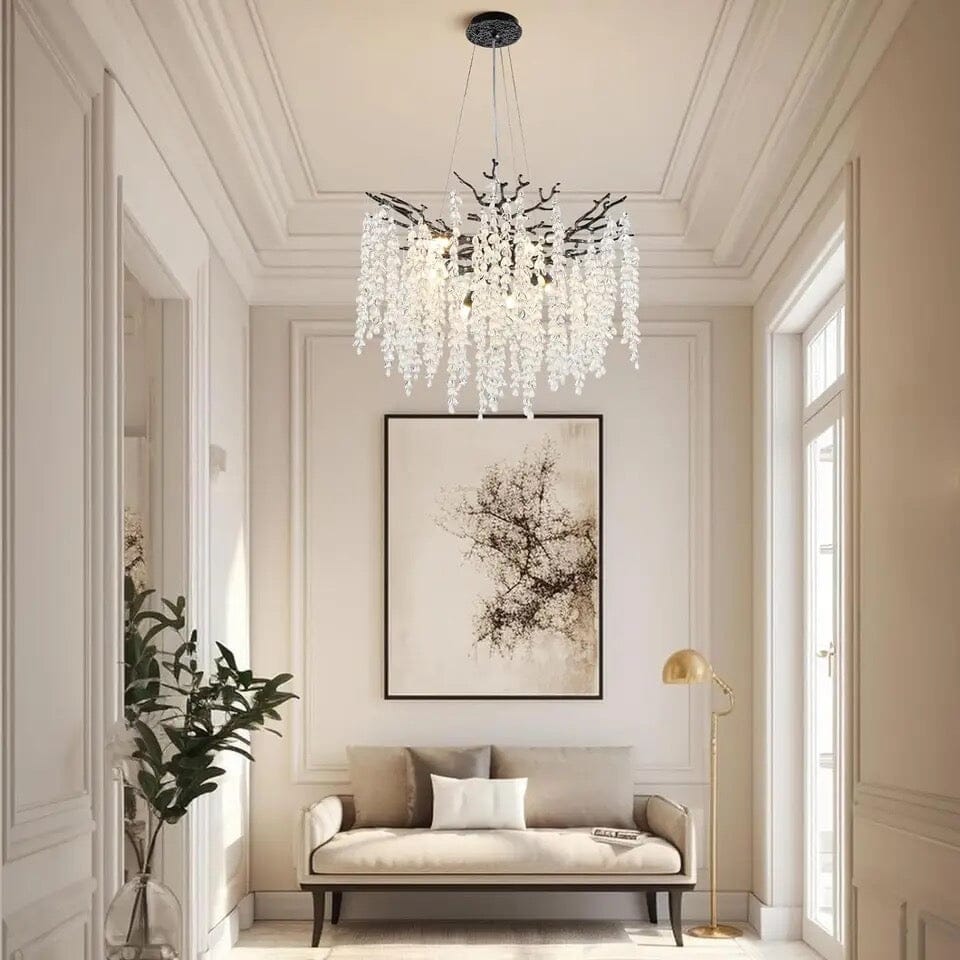 NYRA Branch Glass Chandelier