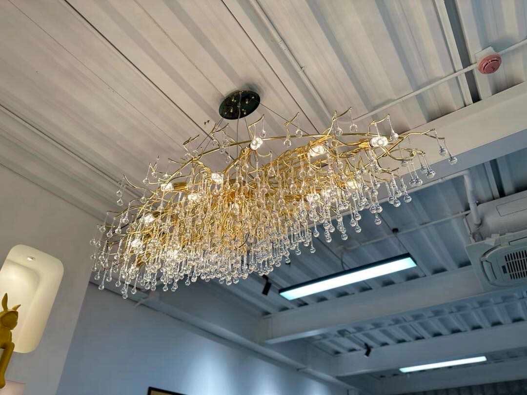 NYRA Water Drop Customisable Chandelier