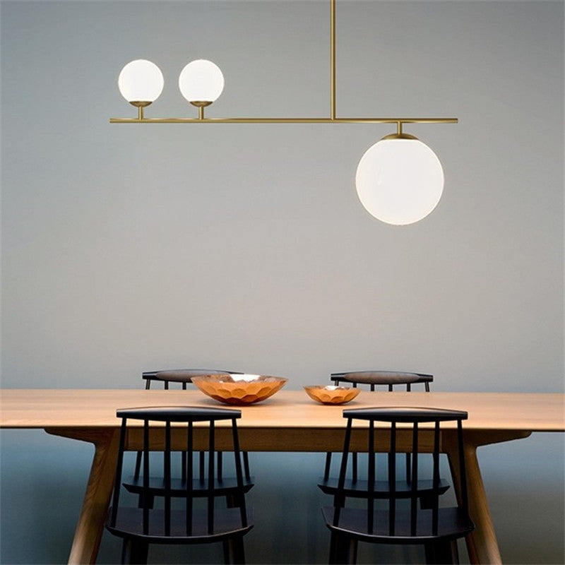 Elodie Minimal Ball Chandelier