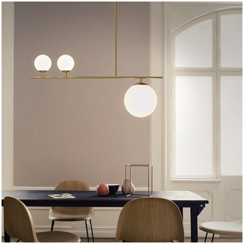 Elodie Minimal Ball Chandelier