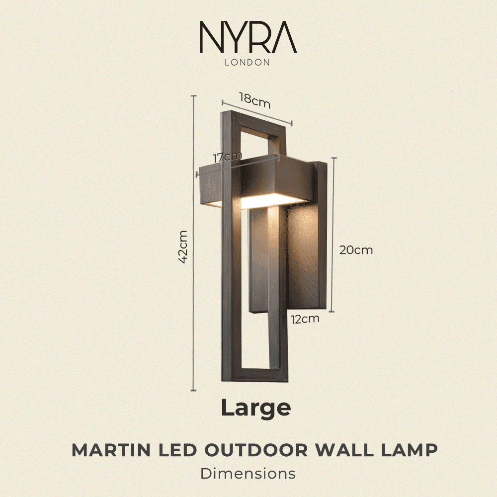 Martin LED Outdoor Wall Lamp