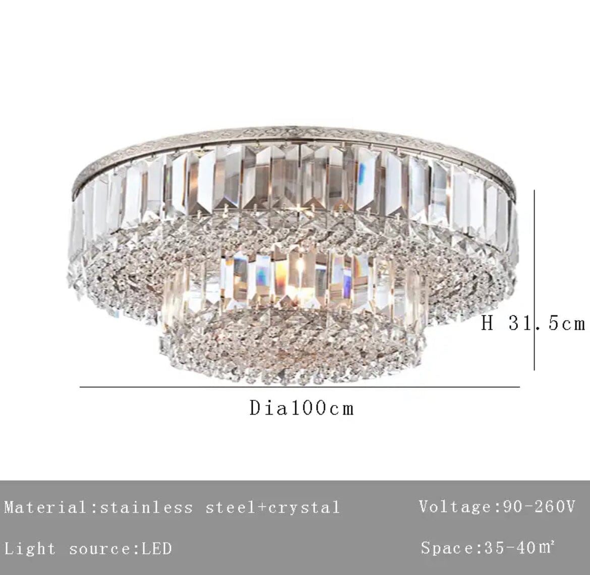 Rosalina Crystal Chandelier