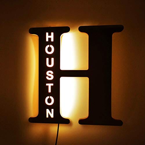 Alphabet LED Wall Lamp