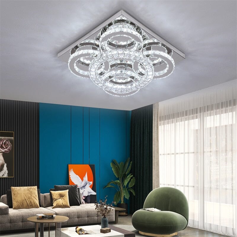 Nina 5 Ring Chandelier