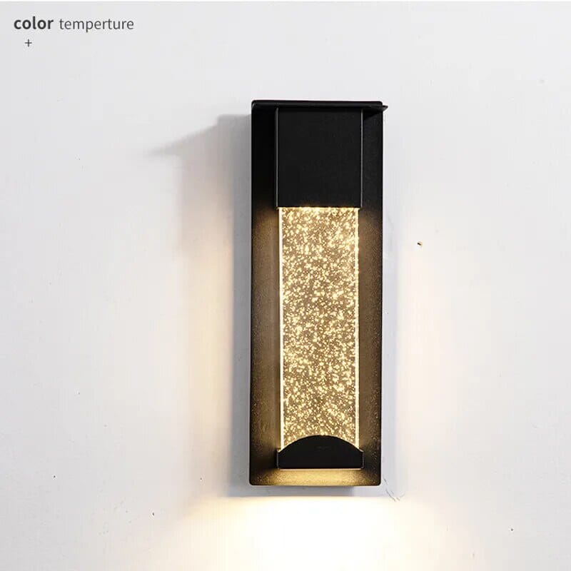 Lava waterproof wall light