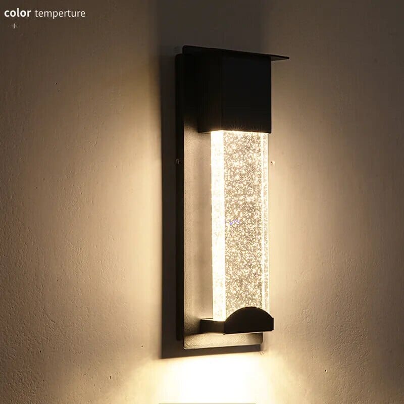 Lava waterproof wall light