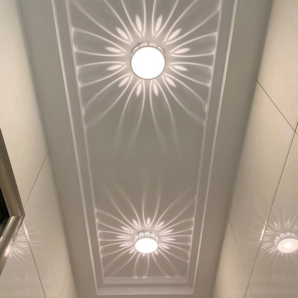 Round Modern Surface Mount Ceiling Lamps