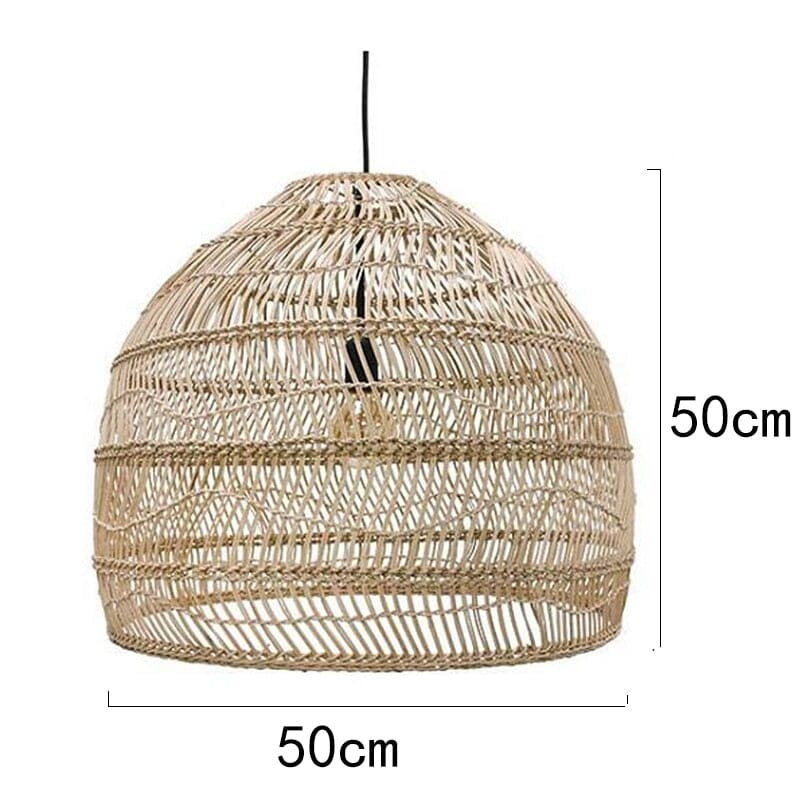 Sakura Rattan Pendants