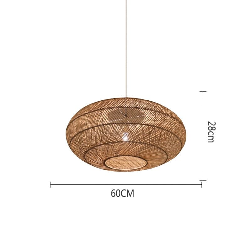 Sakura Rattan Pendants