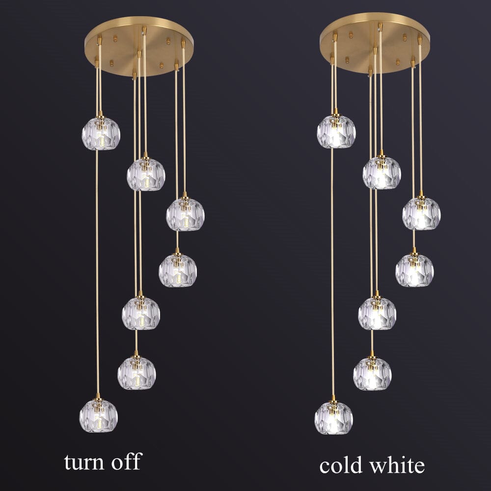 Nordic Crystal Pendant Lights