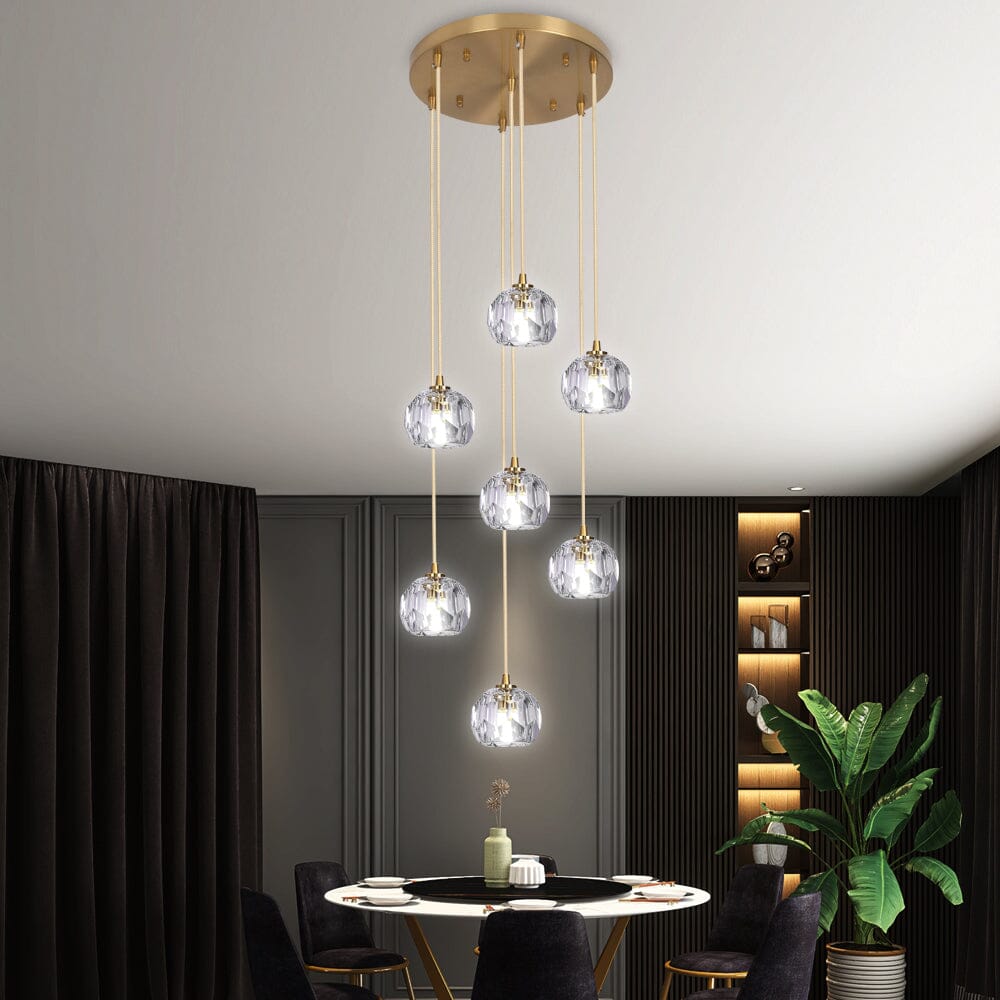 Nordic Crystal Pendant Lights