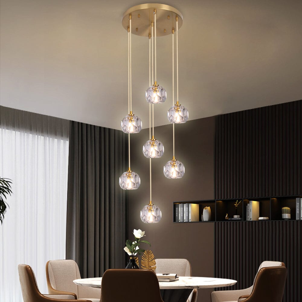 Nordic Crystal Pendant Lights