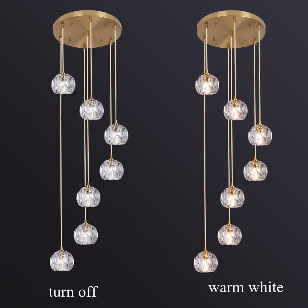 Nordic Crystal Pendant Lights