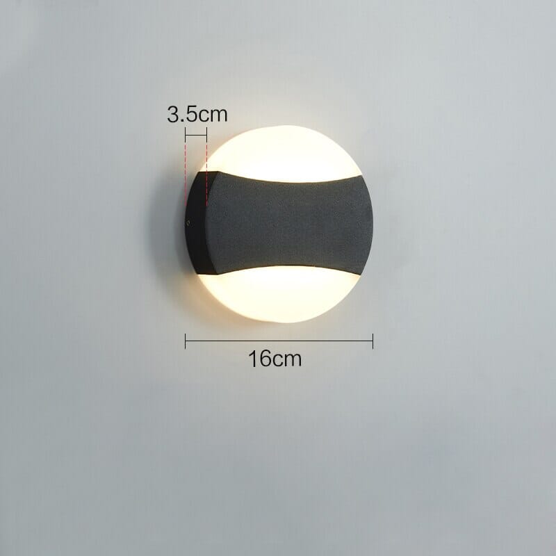 Circle Outdoor Wall Light