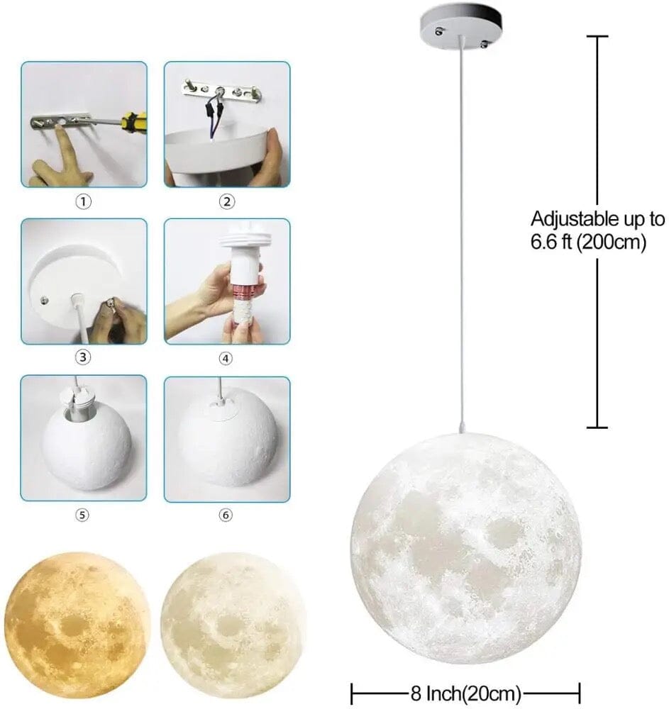 Moon Chandelier