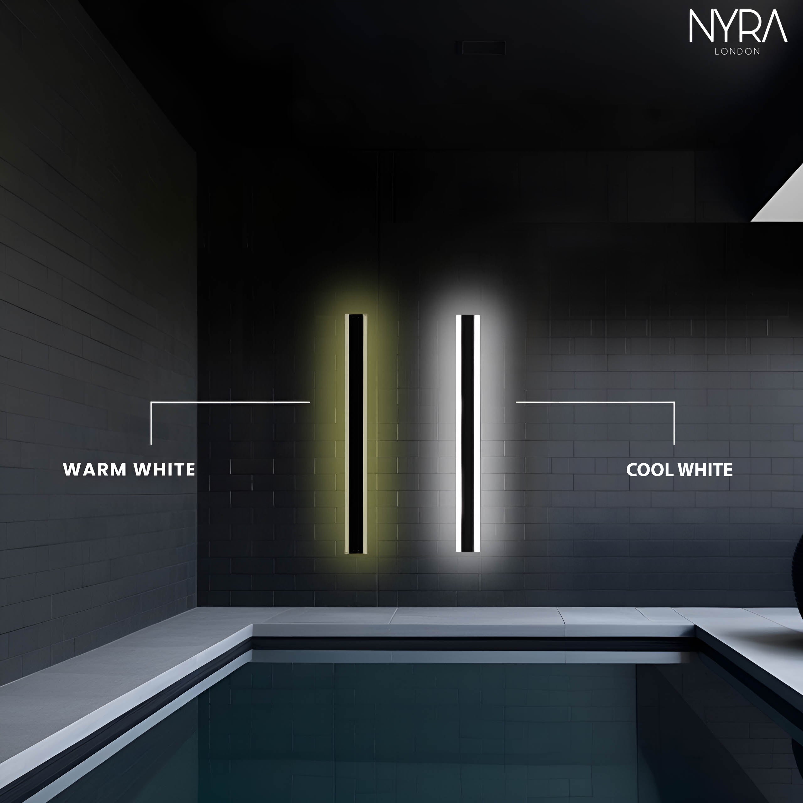 NYRA Outdoor LED wall lamp