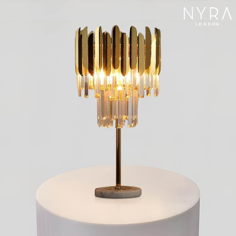 Ivy Crystal Floor & Table Lamp