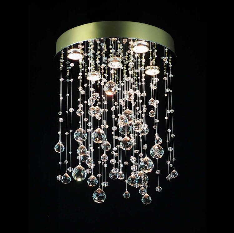 Rainfall Crystal Chandelier