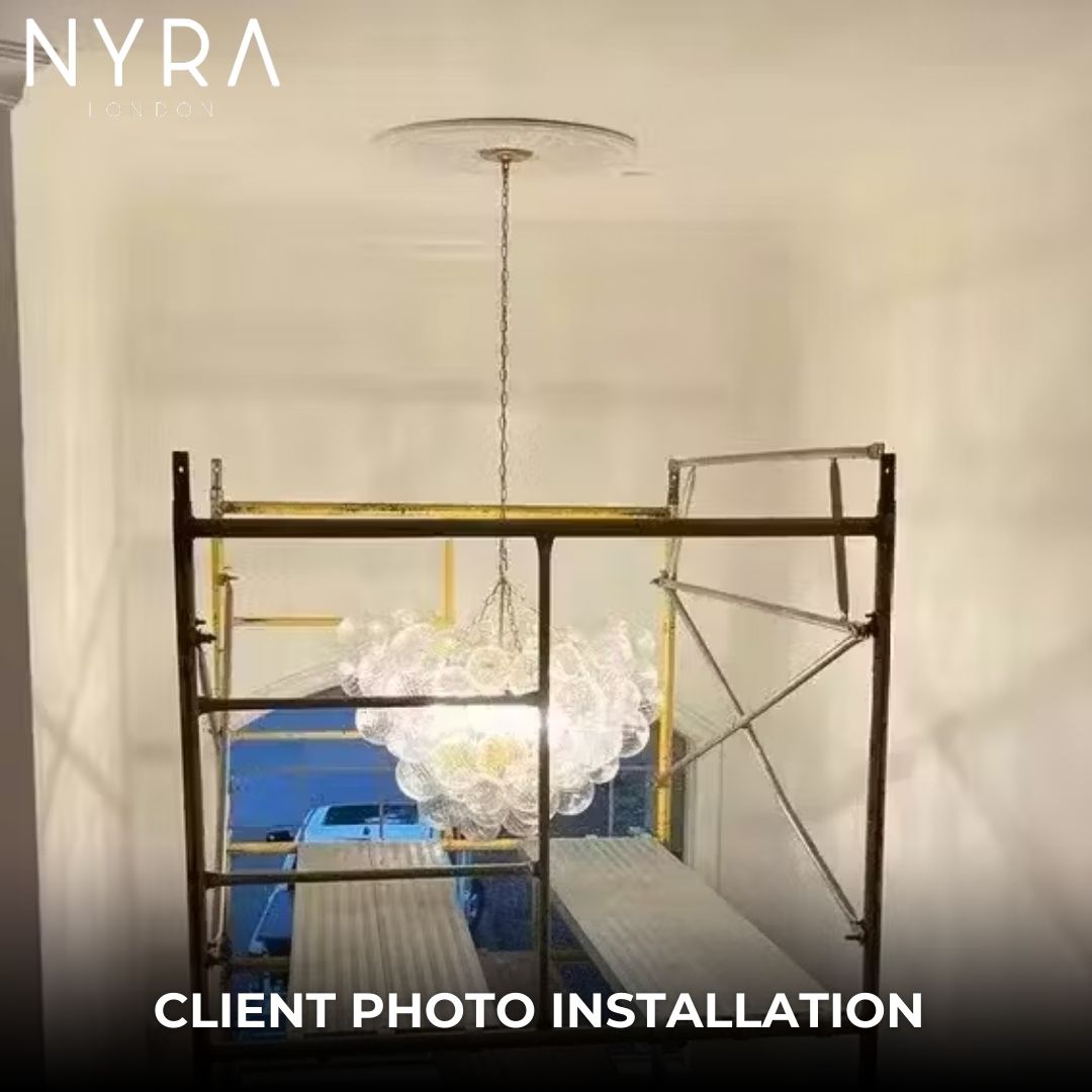 NYRA Bubble Chandelier