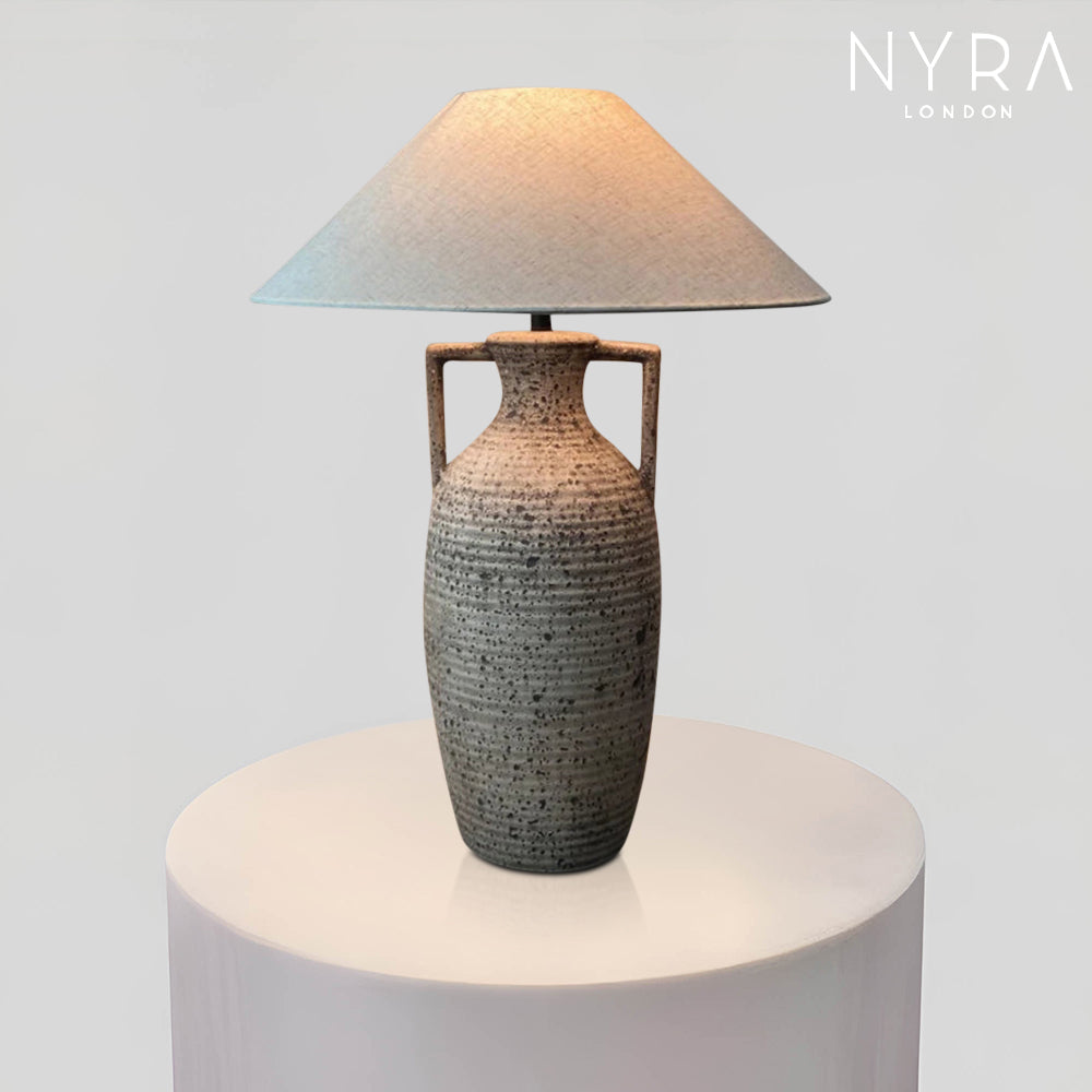 NYRA Handmade Ceramic Desk Lamp