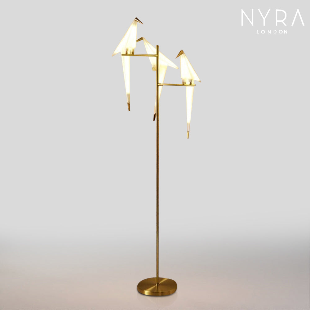 Nordic Acrylic Bird Floor Lamp