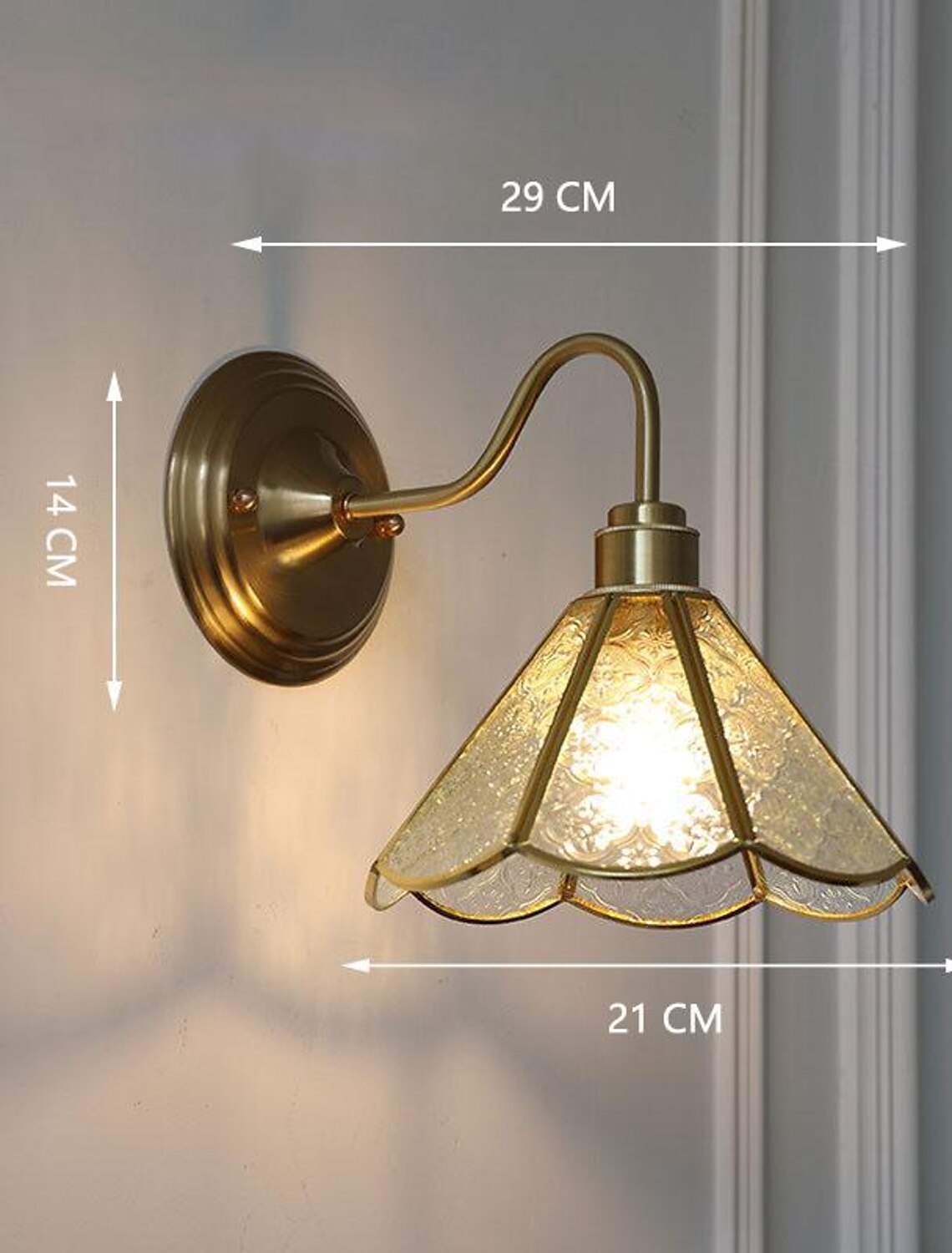 Nordic Brass Wall Sconce