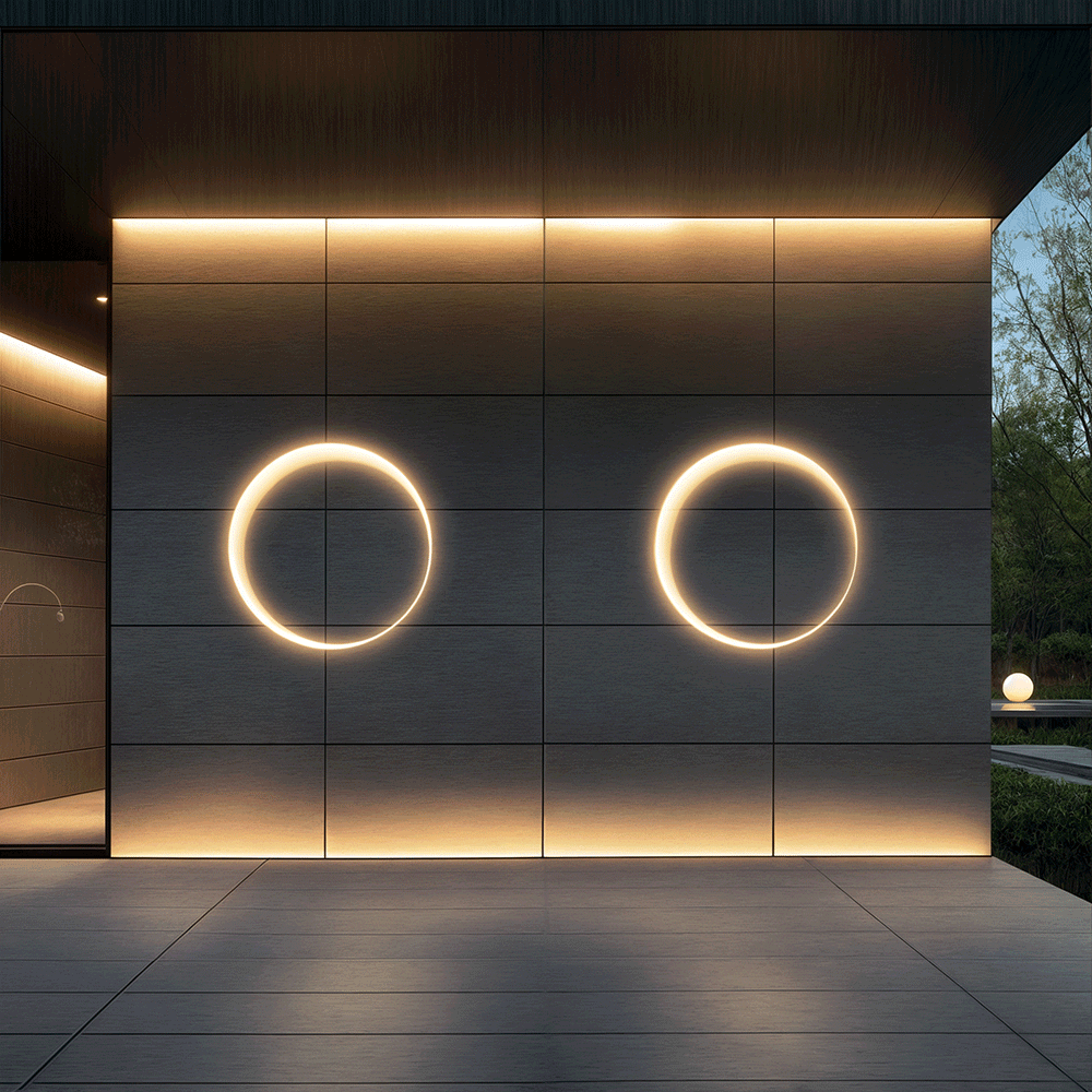 NYRA Eclipse Outdoor Wall Lamp